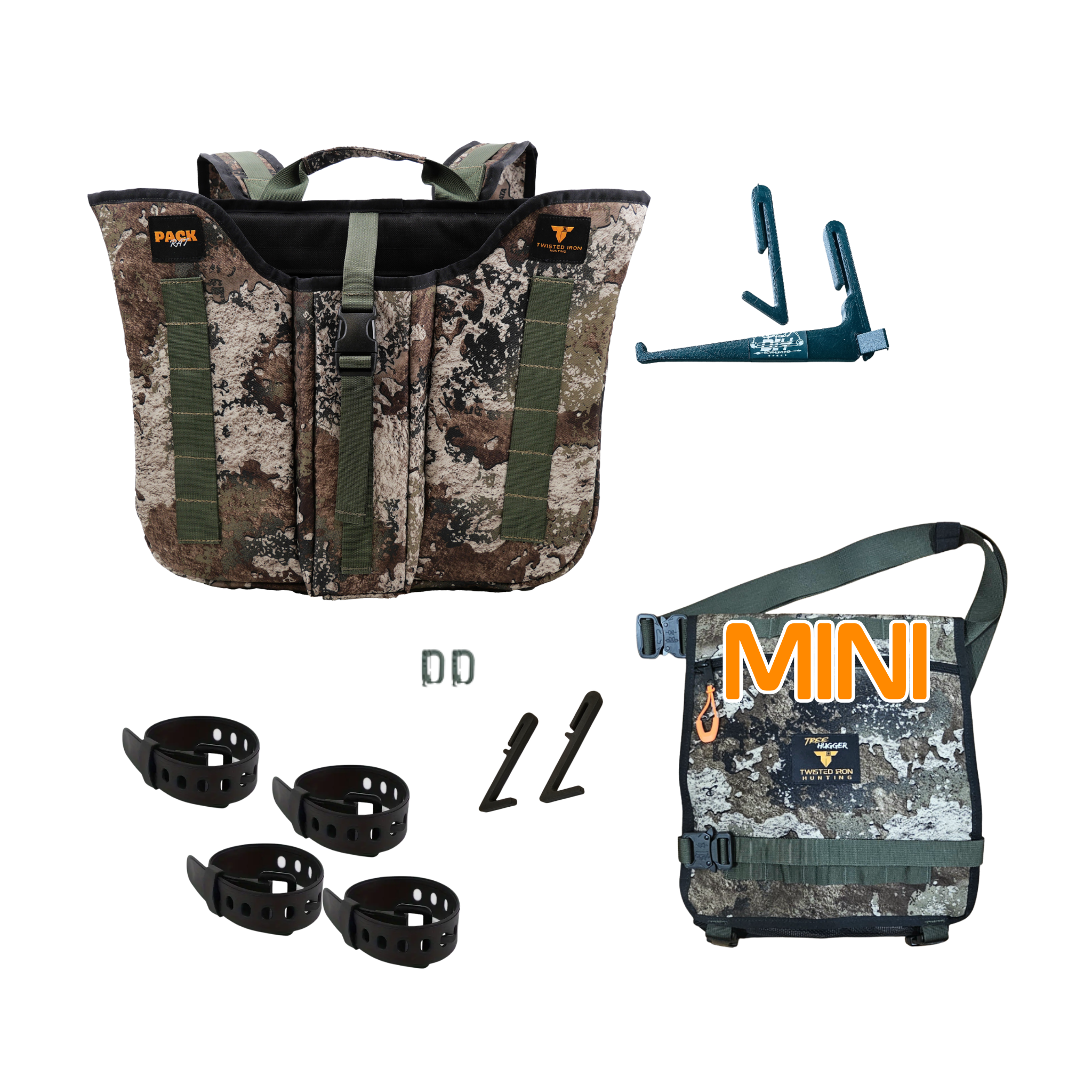 STRATA: Pack Rat with Tree Hugger Mini FULL SEND SYSTEM – Twisted Iron ...